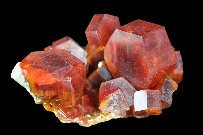 Red Vanadinite Crystal Cluster - Morocco #117714